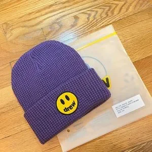 drew house | Accessories | Drew Beanie Mascot Waffle Purple